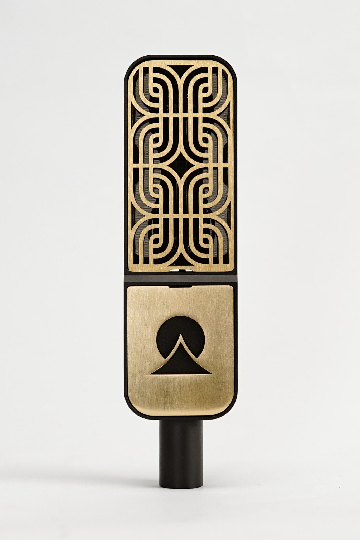 Motif Ribbon - Black / Brass