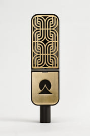 Motif Ribbon - Black / Brass