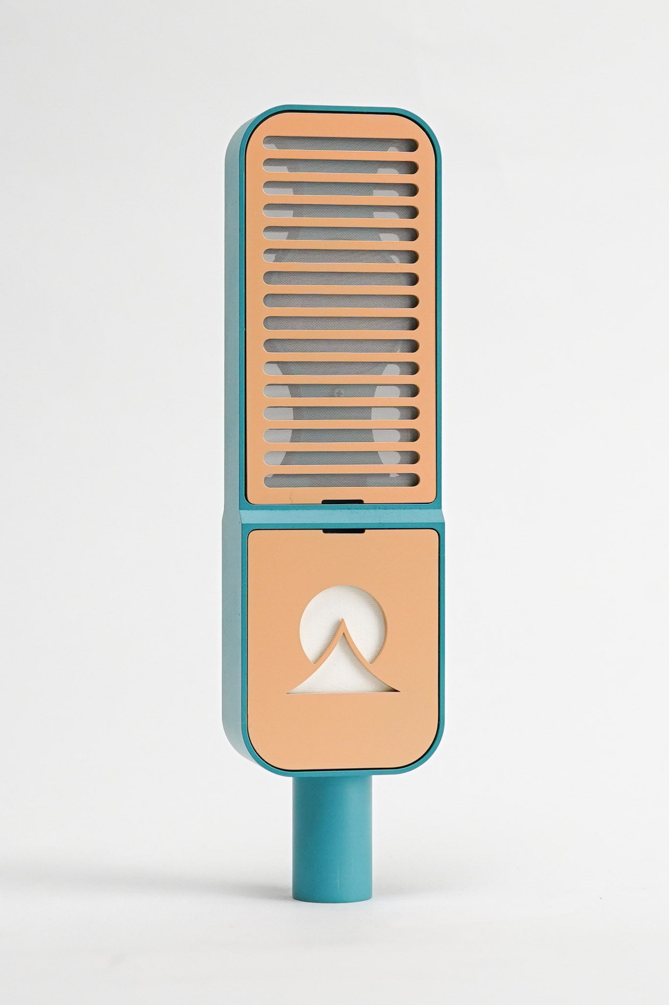 Stripes Condenser - Teal / Apricot