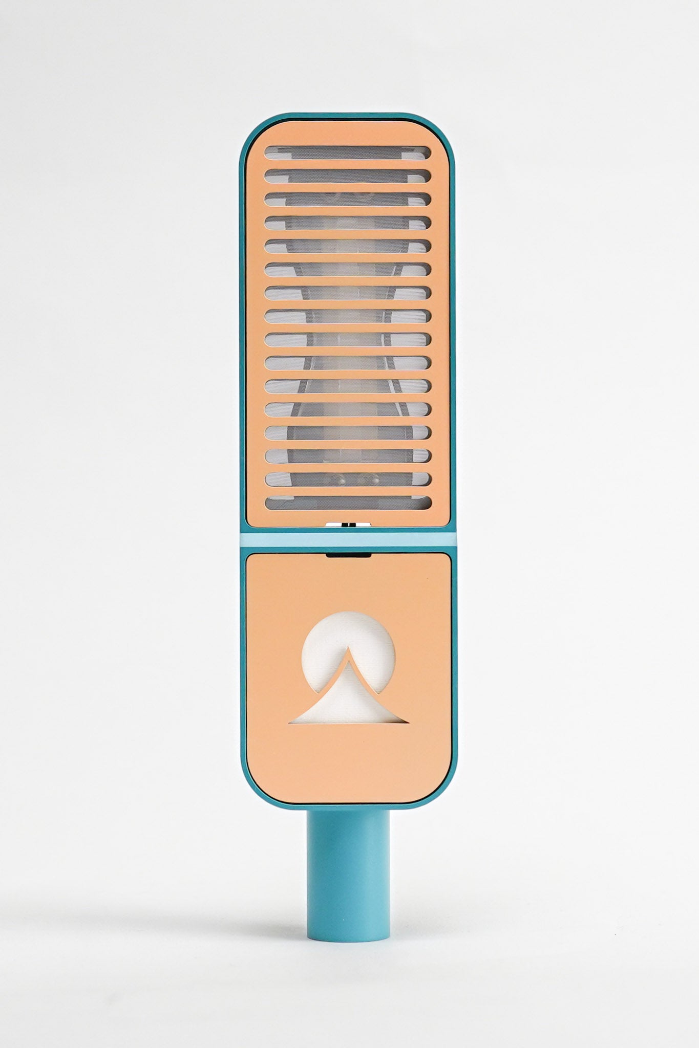 Stripes Ribbon - Teal / Apricot