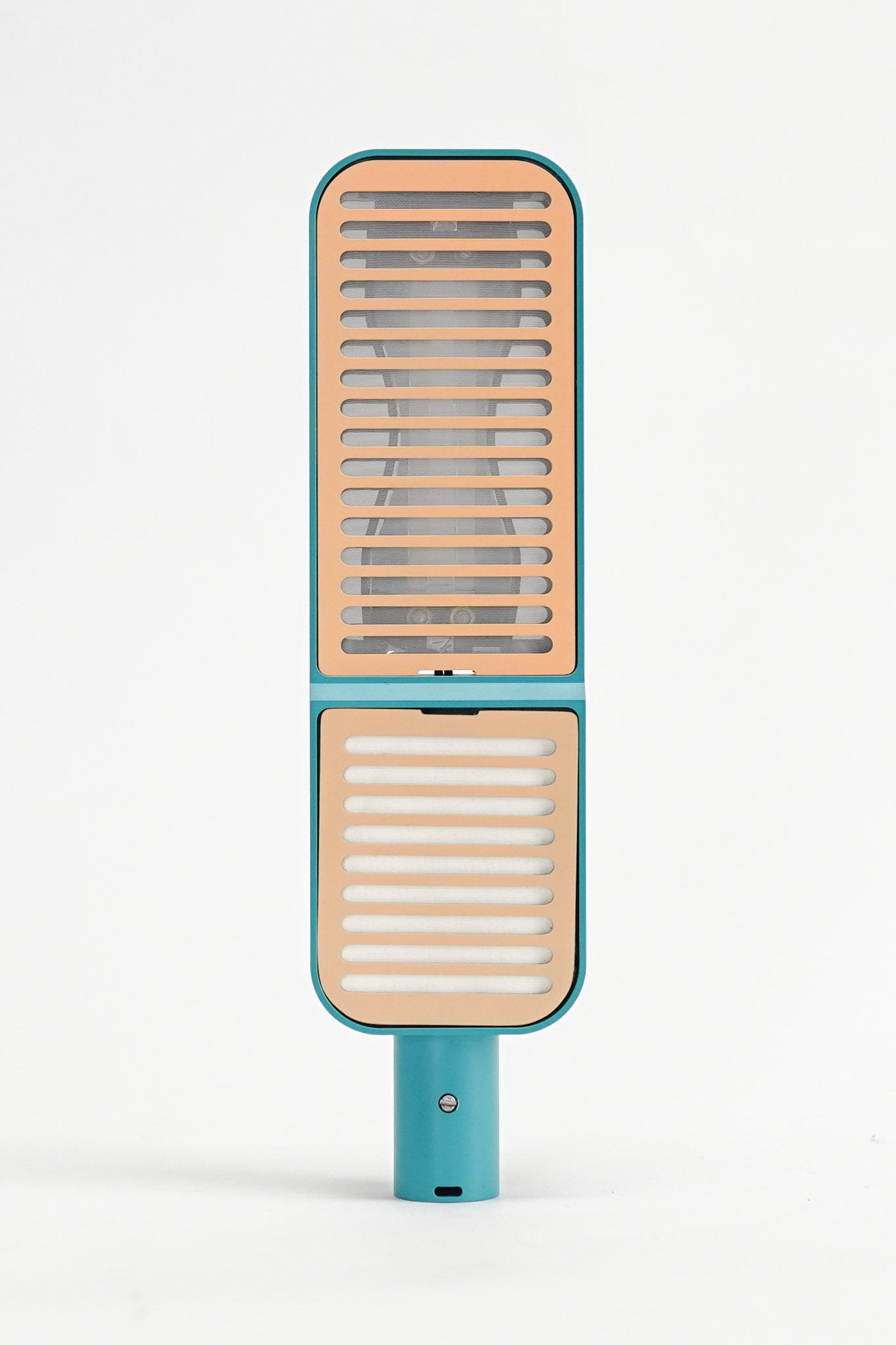 Stripes Ribbon - Teal / Apricot