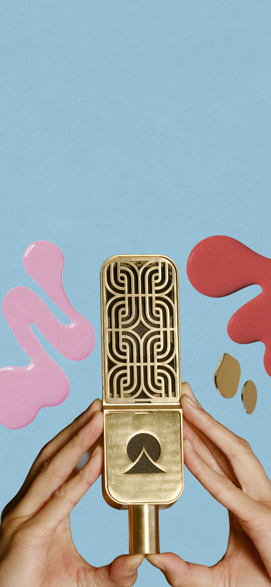 All brass mic