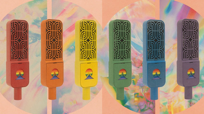 Ohma Pride Rainbow Microphones