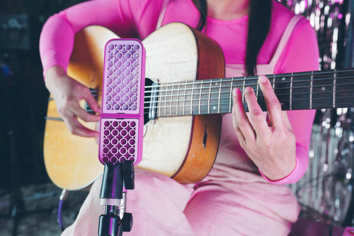 Lost Pink Holes Microphone Acoustic Guitar