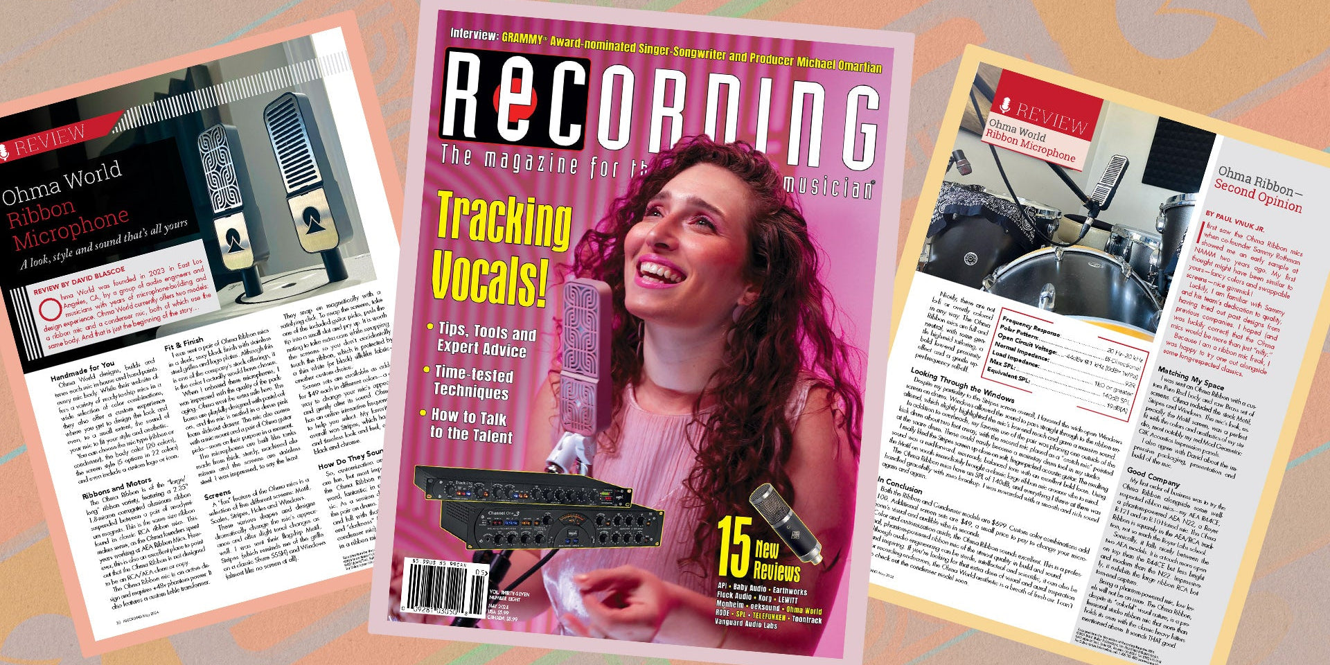 Moorea Masa Ohma Microphone Recording Magazine