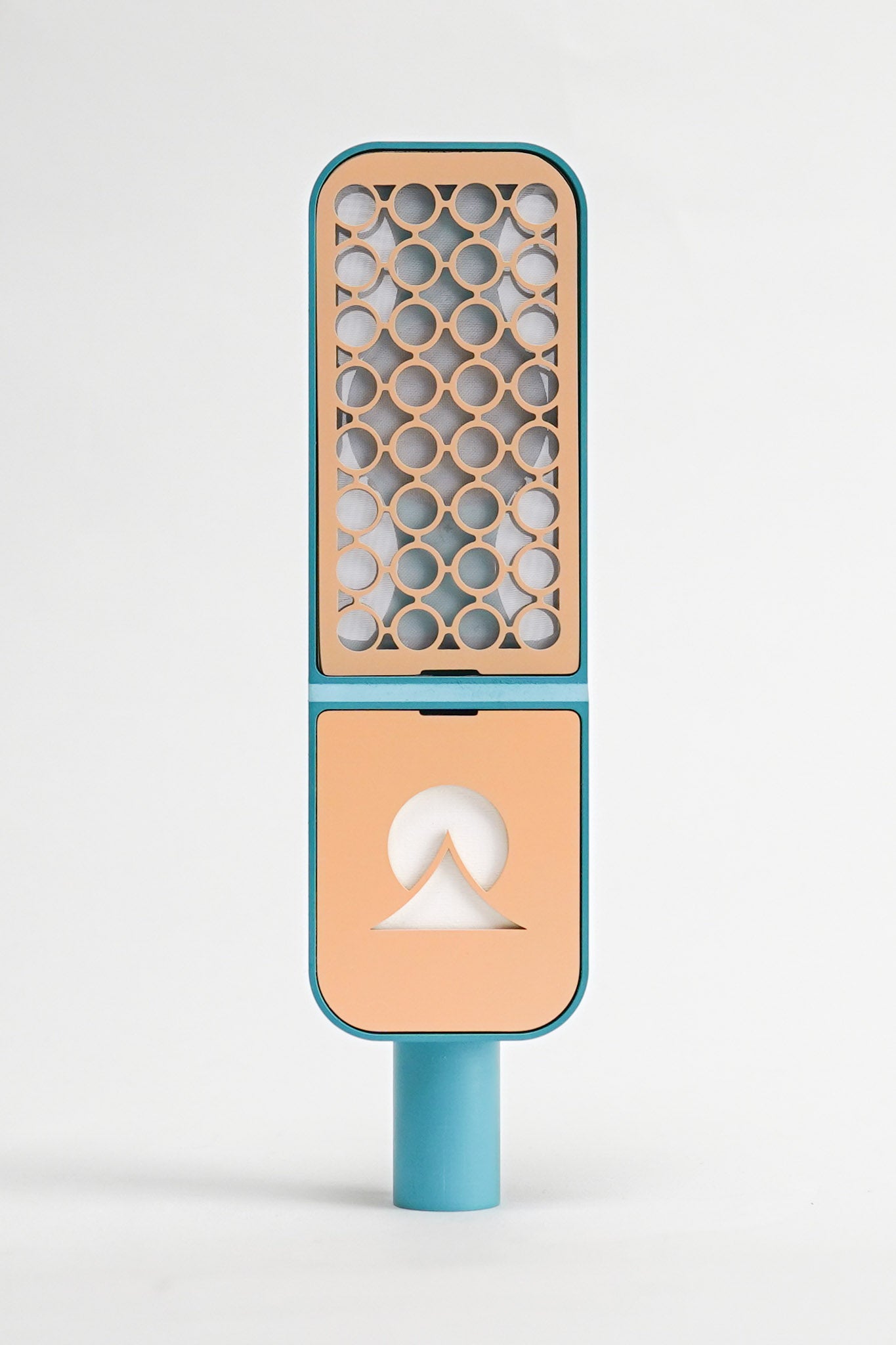 Holes Condenser - Teal  /Apricot
