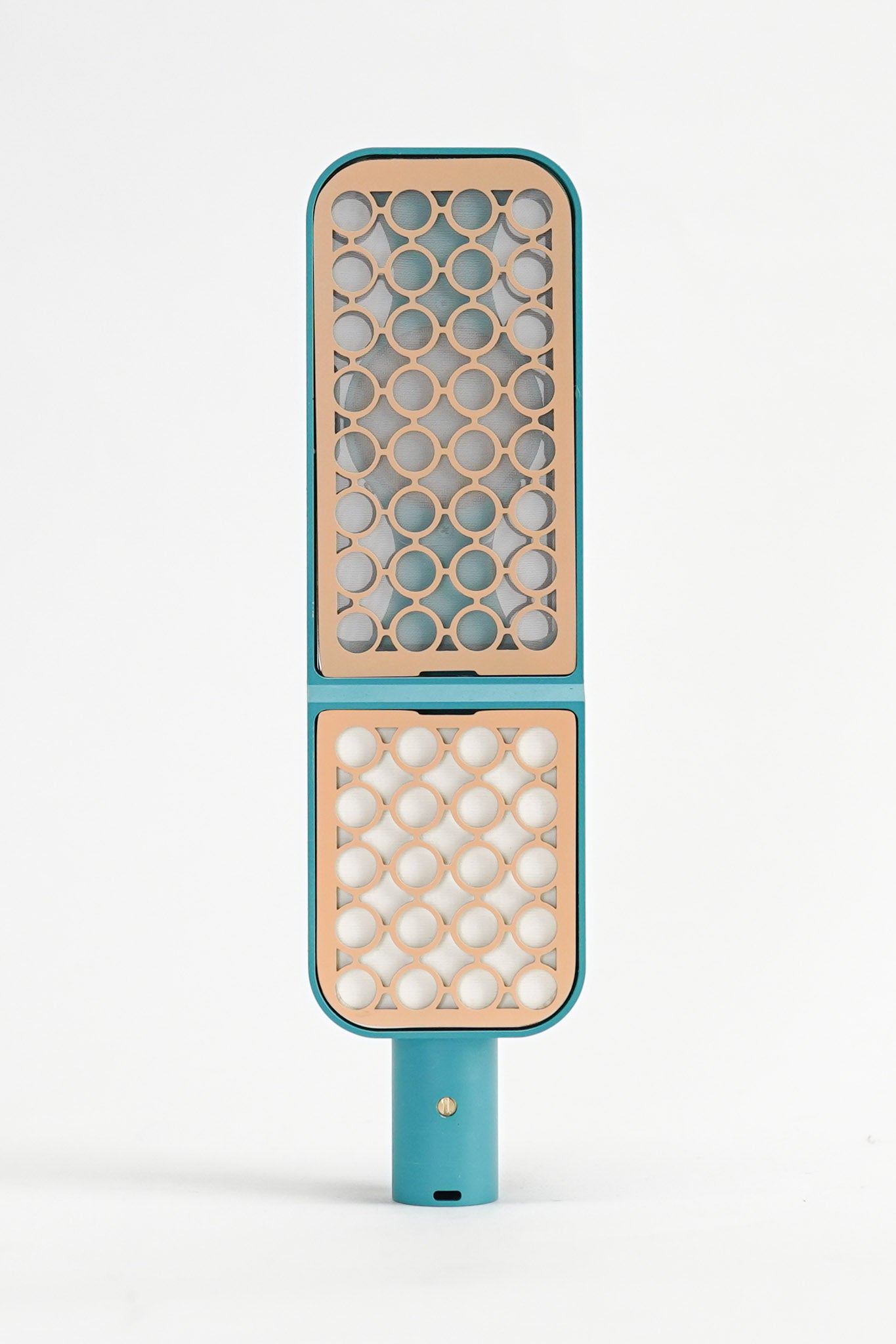 Holes Condenser - Teal  /Apricot