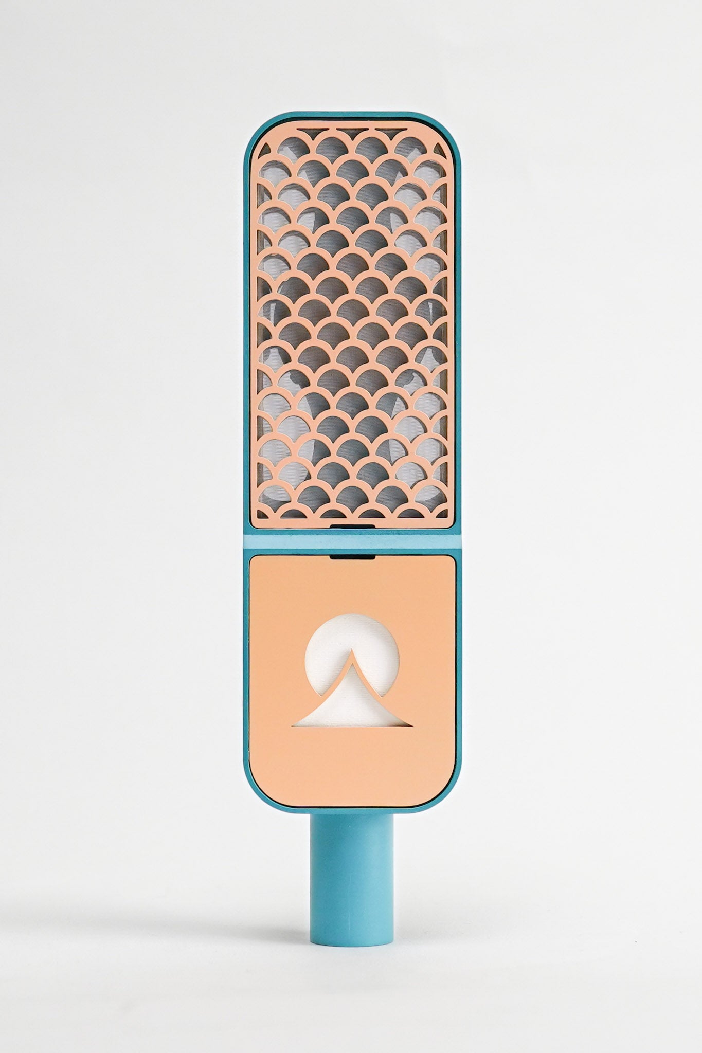 Scales Condenser - Teal / Apricot