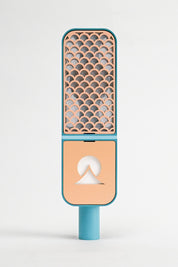 Scales Condenser - Teal / Apricot