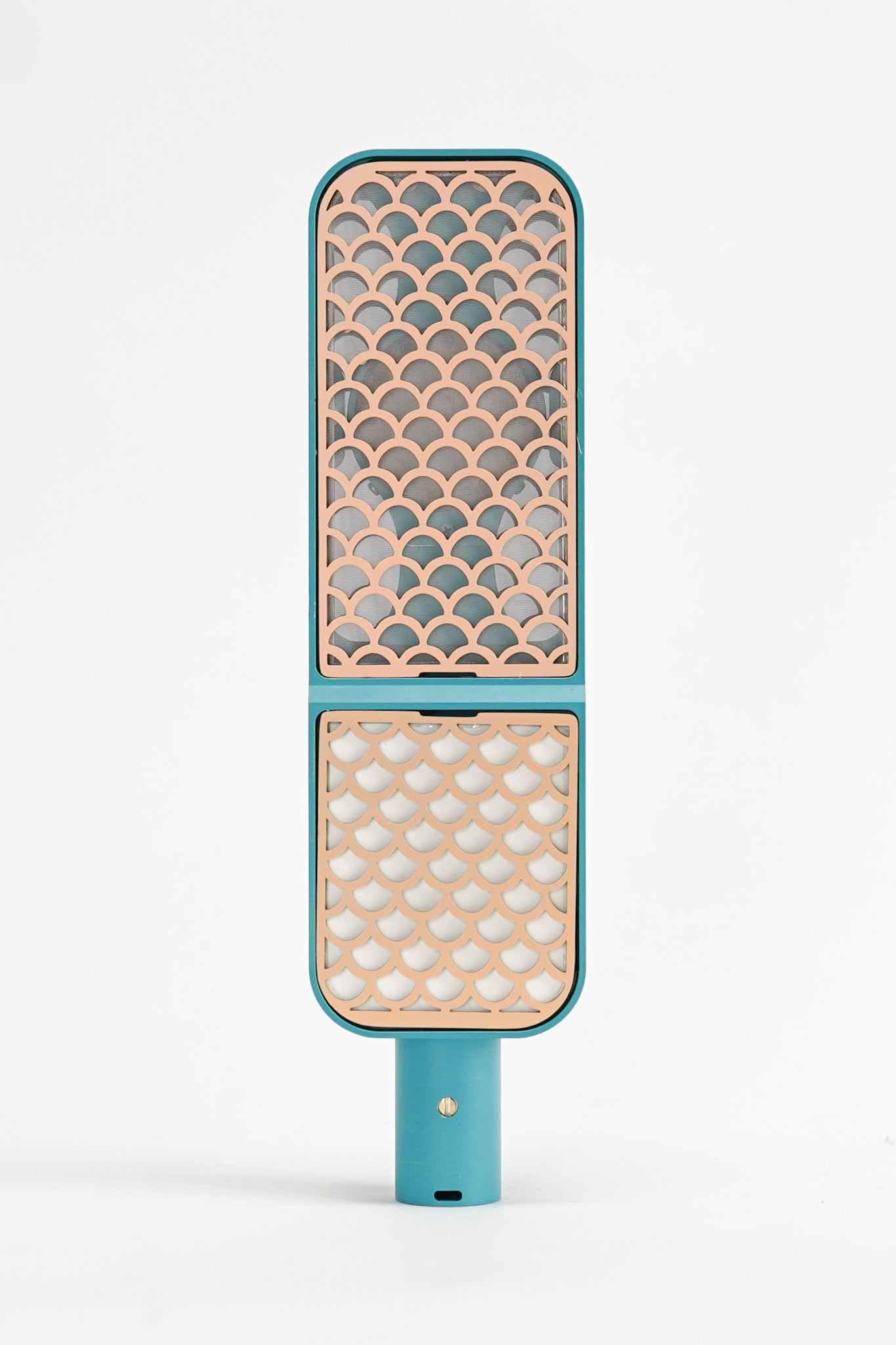 Scales Condenser - Teal / Apricot