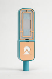 Windows Condenser - Teal / Apricot