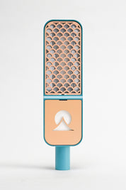 Scales Ribbon - Teal / Apricot