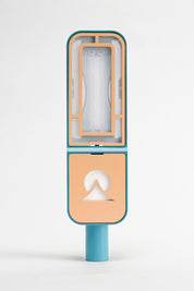 Windows Ribbon - Teal / Apricot