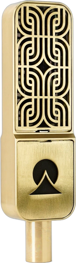 All-Brass Holy Mama Ohma Motif Ribbon, angled