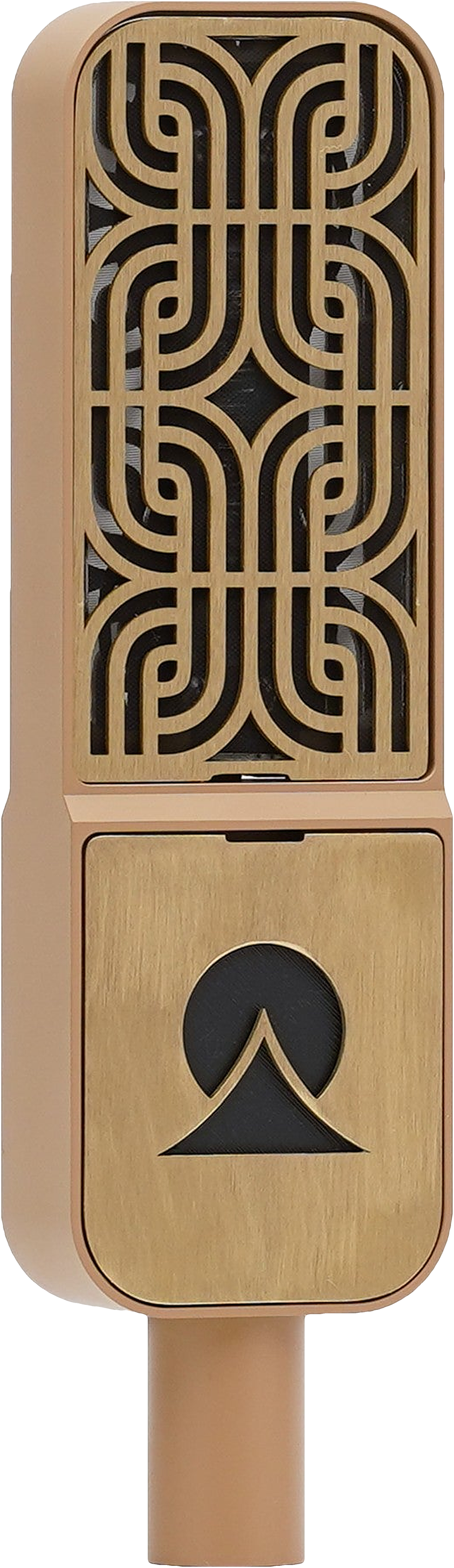 Butterscotch Ohma mic, angled
