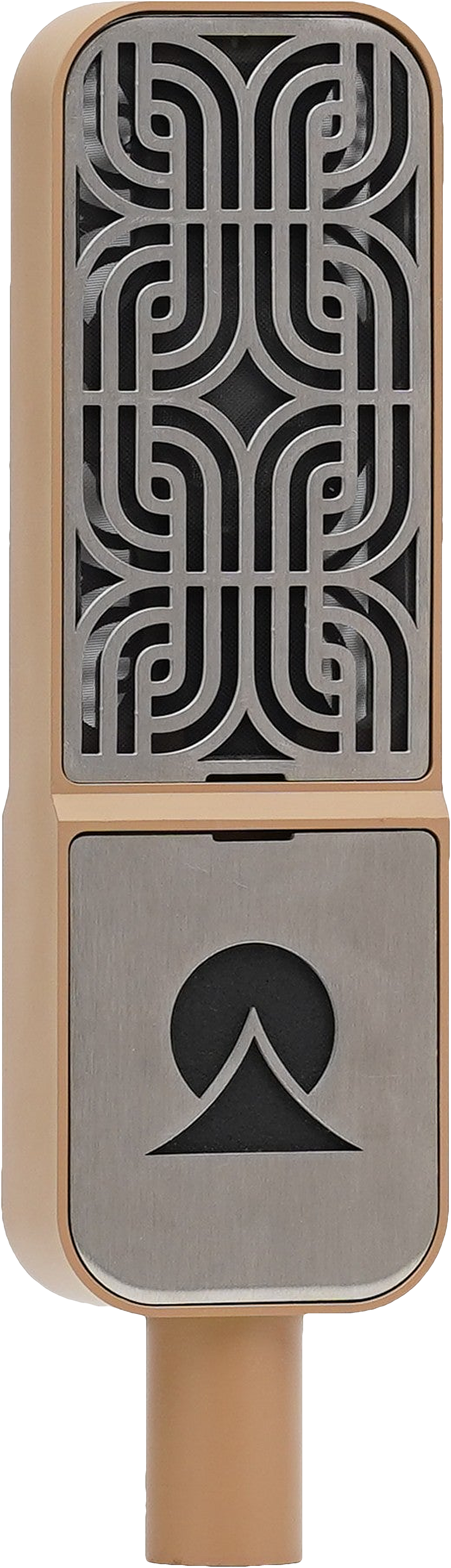 Cowboy Chrome Ohma mic, angled