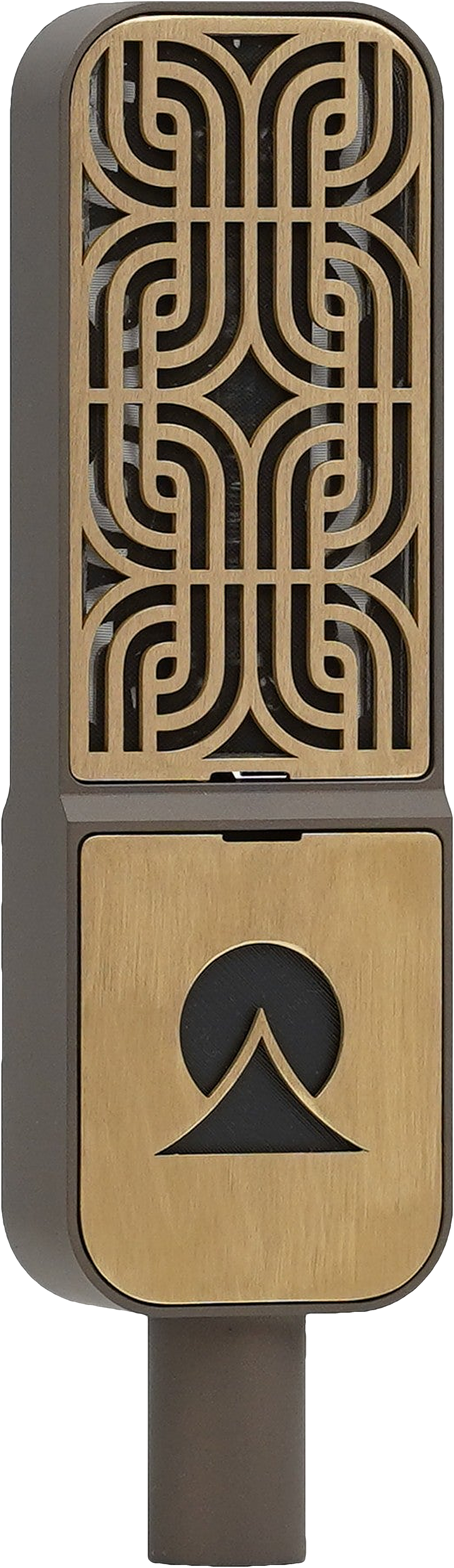 Old Money Ohma mic, angled